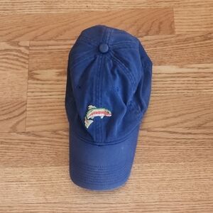 GUC Smathers & Branson Baseball Cap with Needlepoint Fish, OS